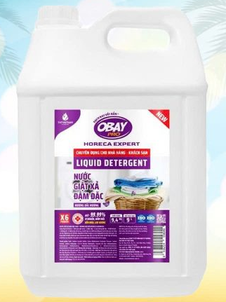  Nước giặt xả đậm đặc Obay 9L oải hương 