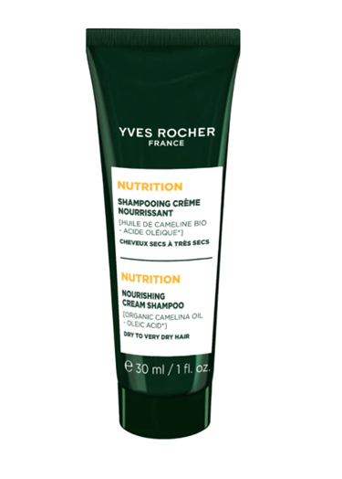  Dầu gội mini dạng kem nuôi dưỡng tóc chuyên sâu Yves Rocher Nourishing 30ml 