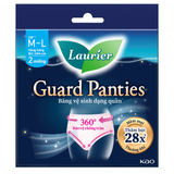  Băng Vệ Sinh Quần Laurier Guard Panties Size M-L Gói 2 Miếng 