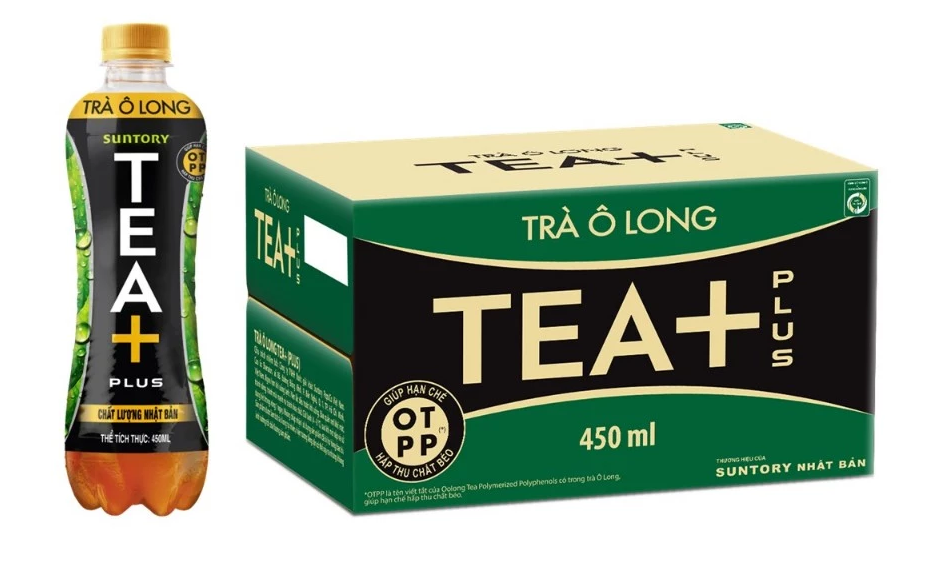  Trà Ô long Tea+ 450ml /chai 