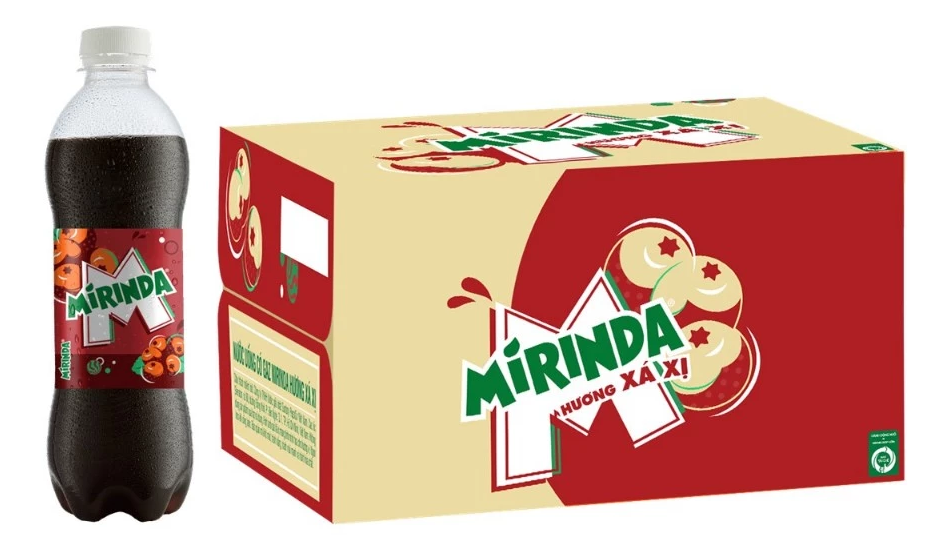  Nước Ngọt Giải Khát Mirinda Xá Xị 390ml/chai 