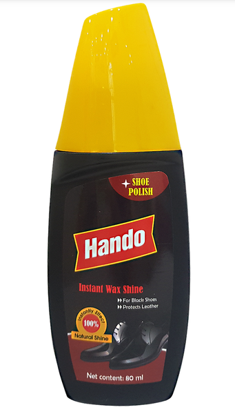  Xi nước đánh giày da đen Hando 80ml 