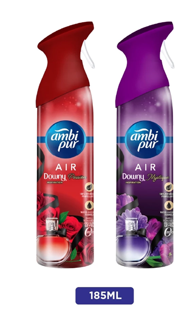  Xịt Phòng Khử Mùi AMBI PUR Hương Nước Hoa Downy Đam Mê 185ml 