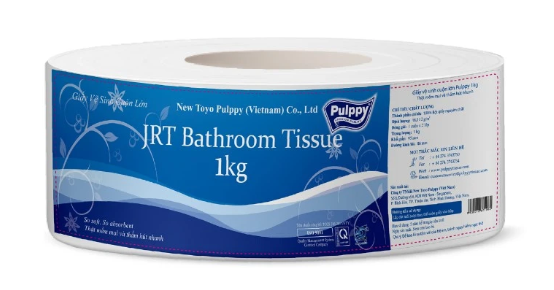  Giấy Vệ Sinh JRT Pulppy 1 Cuộn, 1kg 