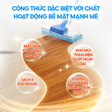  Nước Lau Sàn CleanZ Chiết Xuất Thiên Nhiên Sạch Bóng, Thơm Lâu, Lành Tính 5-10kg 