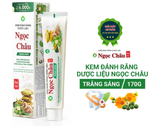  Kem Đánh Răng Dược Liệu Ngọc Châu Trắng Sáng 170g 