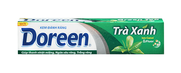  Kem Đánh Răng DOREEN – Trà Xanh 100-200g 