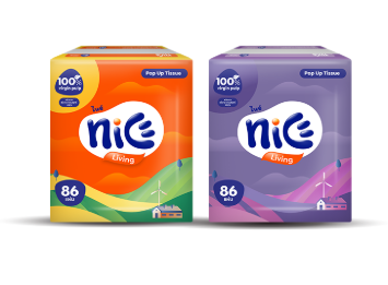  Khăn giấy du lịch Nice Pop up 86 tờ 2 lớp 