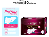  Hộp Bông Tẩy Trang PUFFME 5in1 5 Lớp Cao Cấp, 80 Miếng/Hộp 