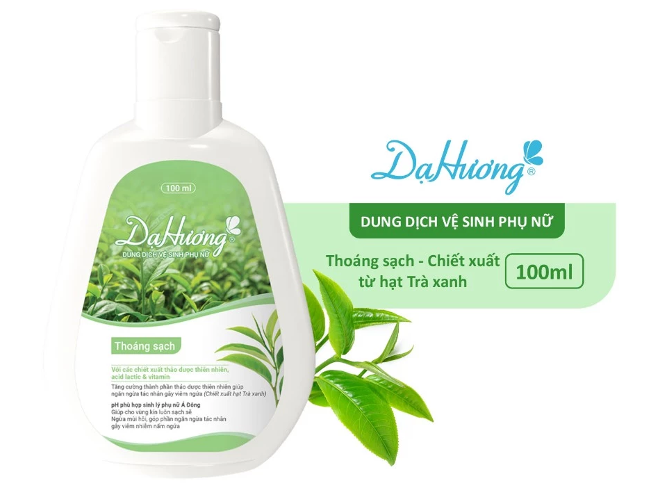  Dung dịch vệ sinh phụ nữ Dạ Hương chăm sóc toàn diện/ Dịu nhẹ 100ml 