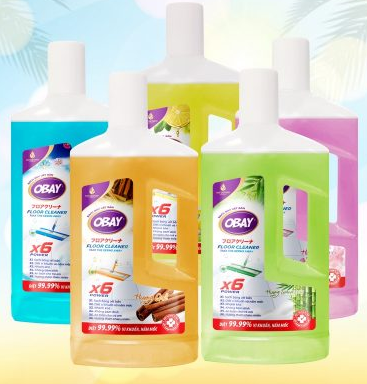  Nước lau sàn đậm đặc Obay 1000ml 