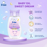 Dầu massage cho bé sơ sinh từ 0 tháng tuổi trở lên giúp da bé mịn màng 200ml 