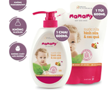  Nước rửa bình sữa Mamamy an toàn cho bé, rửa được rau củ quả thành phần thiên nhiên chai/túi 600ml 