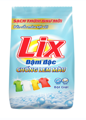  Bột giặt Lix Đậm Đặc Chống Lem Màu 400-800g & 5.5kg 