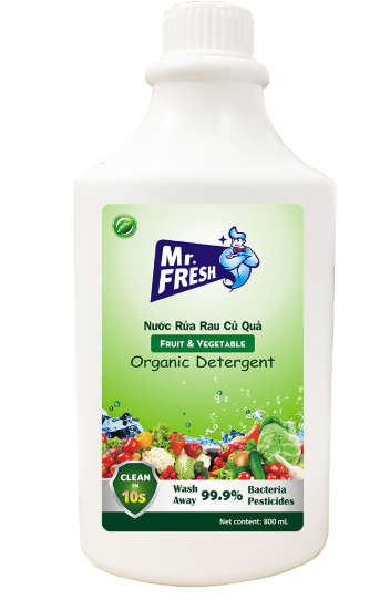  Nước rửa rau củ quả Mr.Fresh 800ml 