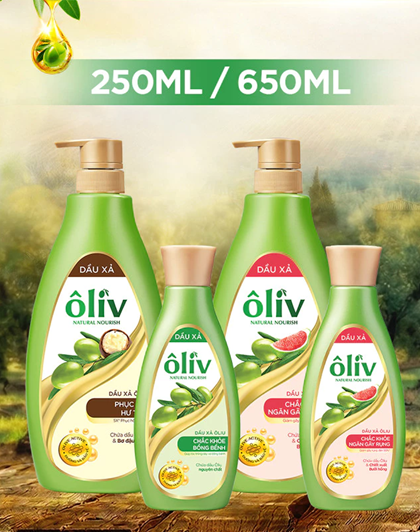  Dầu Xả ÔLIV Phục Hồi Hư Tổn/Chắc Khỏe Ngăn Gãy Rụng/Chắc Khỏe Bồng Bềnh 250ML & 650ML 