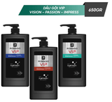  Dầu gội nam cao cấp Romano VIP Passion / Vision / Impress 650g 