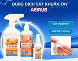  Nước rửa tay khô ASIRUB 100-500ml - Dung dịch sát khuẩn tay, ngăn ngừa vi khuẩn, dưỡng ẩm da tay 