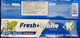  Kem Đánh Răng Bạc Hà Fresh White Fresh & Extra Cool Mint Thái Lan 160g 