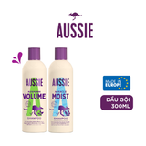  Dầu Gội/ Dầu xả/ Kem ủ Aussie giúp tóc chắc khỏe, Suôn mượt và bồng bềnh - Châu Âu 