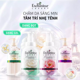  Gel/Bọt Tắm Cao Cấp Enchanteur Luxury Dưỡng Da Sáng Mịn Chứa Chiết Xuất Hoa Trà/ Hoa Mẫu Đơn + 4D Hyaluronic Acid 400-450ml 