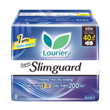  Băng Vệ Sinh Laurier Ban Đêm Siêu Mỏng 1mm 40cm 8 Miếng 