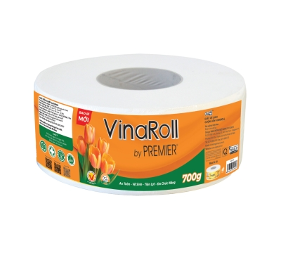  Giấy vệ sinh Jumbo cuộn VinaRoll by PREMIER 700g 