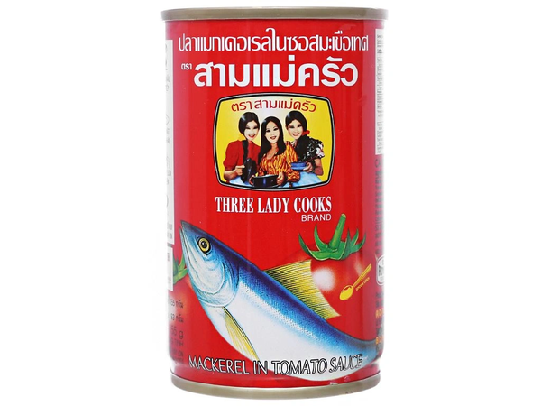  Cá hộp 3 cô gái 155g 
