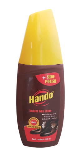  Xi nước đánh giày da nâu HANDO 80ml 