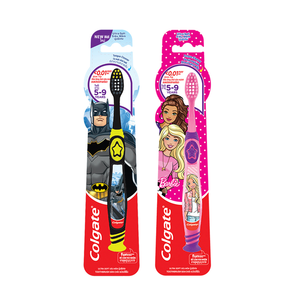  Bàn Chải Đánh Răng Colgate Kid Barbie & Batman 