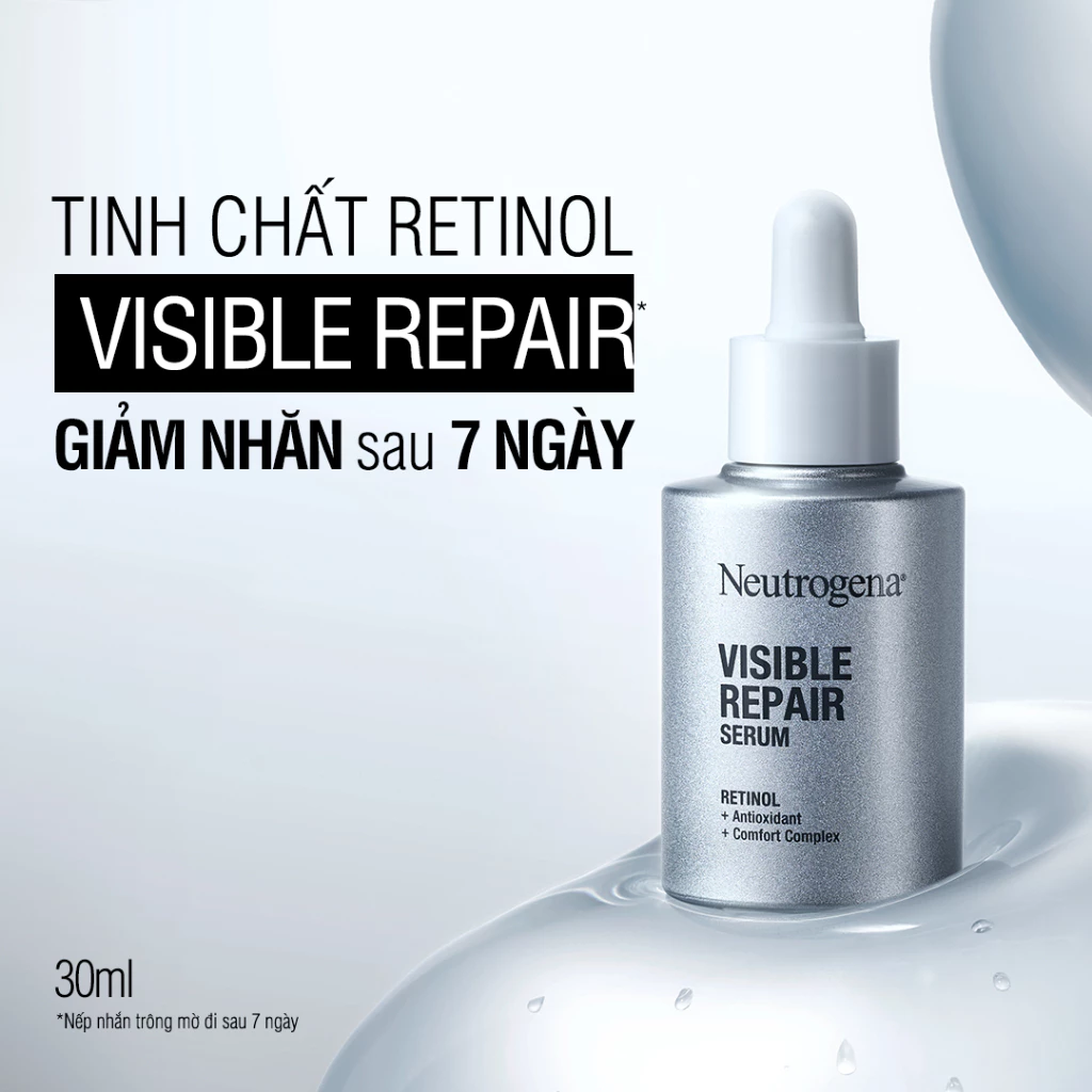  Serum Retinol Chống Lão Hóa Giảm Nhăn Neutrogena® Visible Repair Serum (30ml) 
