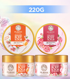  Tẩy Tế Bào Da Chết Dưỡng Sáng PURITÉ Hương Nước Hoa Hoa Anh Đào/ Hoa Hồng 220G 