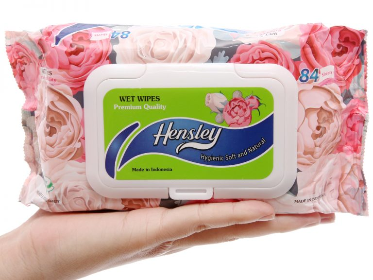  Khăn ướt Hensley 84 tờ 