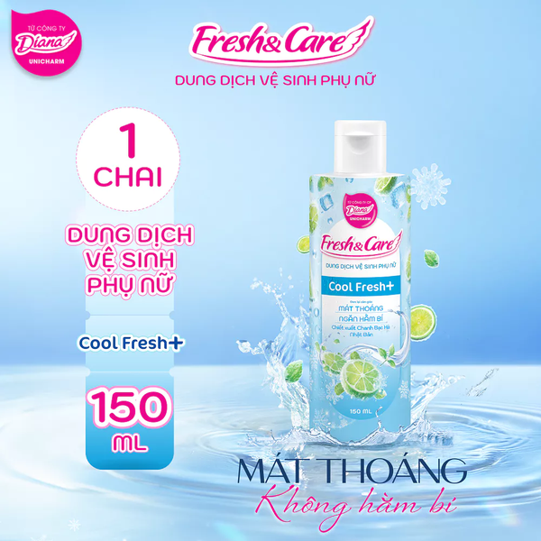  Dung dịch vệ sinh phụ nữ Fresh & Care Cool+ 150ml/250ml 