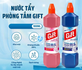 Tẩy toilet/bồn cầu Gift 900ml tiết kiệm tẩy rửa siêu sạch nhà tắm toilet bồn cầu đa năng không mùi 