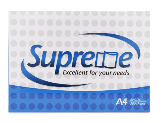  Giấy A4 Supreme 80 gsm 