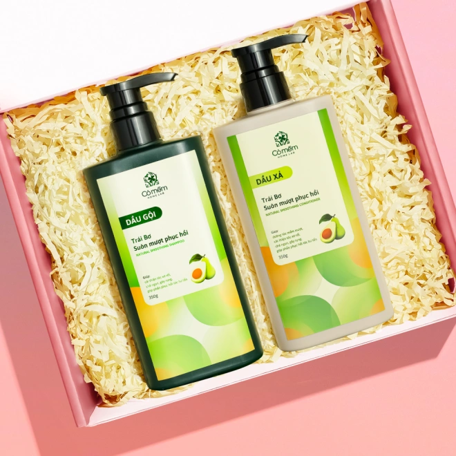  [SET QUÀ TẶNG] Gội Xả Ủ Suôn Mượt Phục Hồi Trái Bơ 