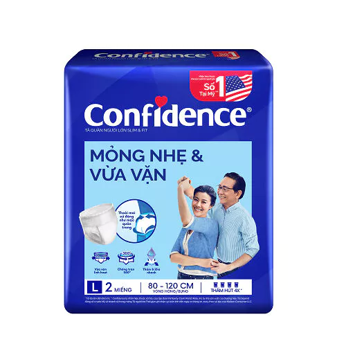  Tã quần Slim&Fit Mỏng Nhẹ & Vừa Vặn L2 