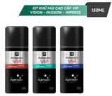  Xịt khử mùi cho nam cao cấp Romano VIP Passion / Vision / Impress 150ml - 195ml 