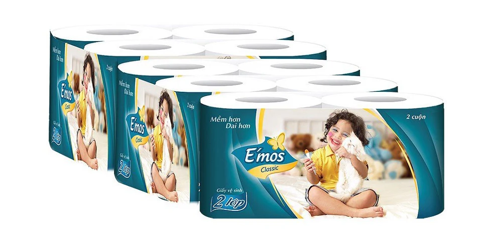  Giấy Vệ Sinh E Mos Classic 2 Lớp 2Cx5 