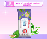  Khăn Ướt Lau Bề Mặt Đa Năng MaxKleen 30x20cm (30 miếng) 