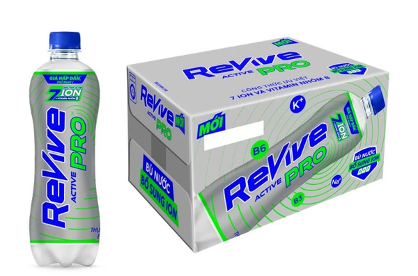  Nước Điện Giải Revive Thể Thao Active Pro Không Ga 450ml/chai 