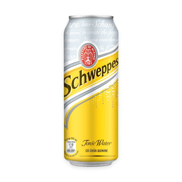  Nước Soda Giải Khát Schweppes Tonic 320ml/Lon 