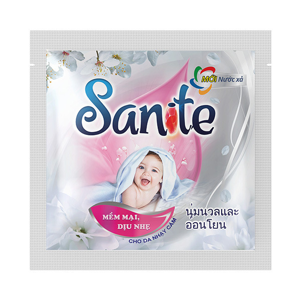  Nước Xả Vải SANITE – Mềm Mại, Dịu Nhẹ 20ml 
