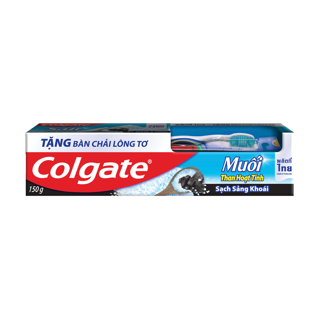  Kem Đánh Răng Colgate Muối Than Hoạt Tính 
