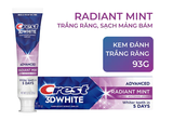  Kem đánh trắng răng Crest 3D White Radiant Mint 93g - Mỹ 
