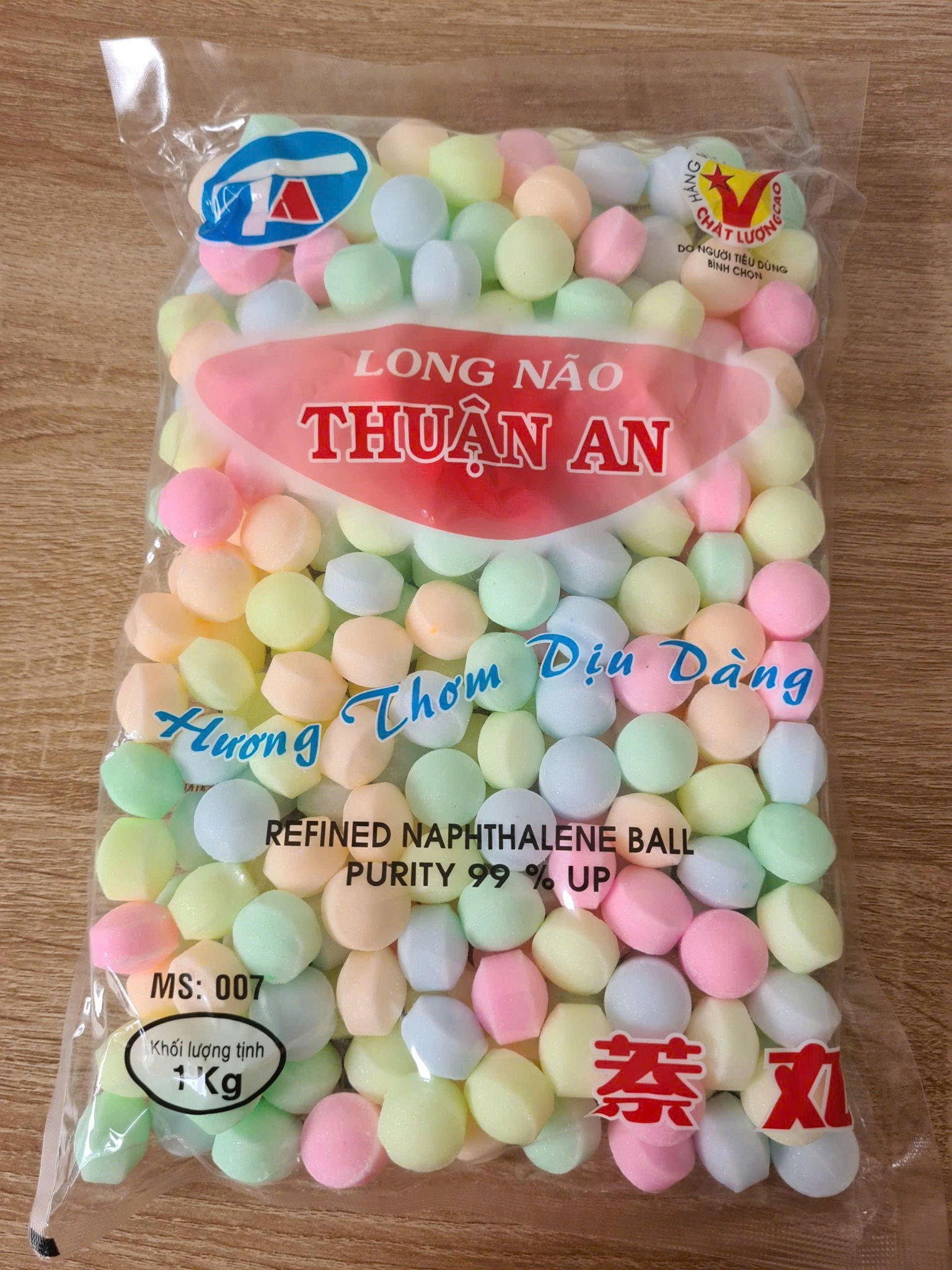  Long Não Thuận An Viên Tròn Màu 1kg 