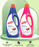  Nước Tẩy Quần Áo Màu AXO 1800ml – Tẩy Sạch Vết Bẩn Cứng Đầu, Giữ Màu Vải Bền Đẹp 