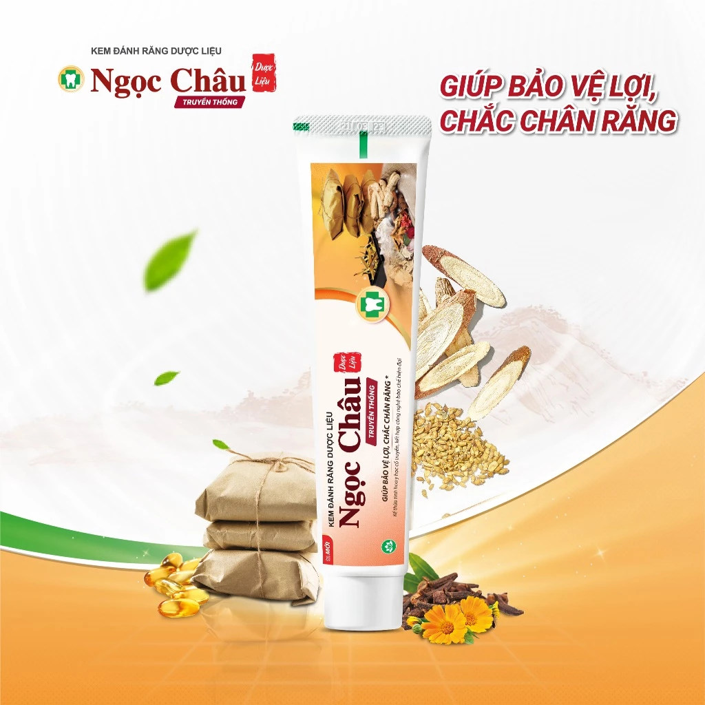  Kem đánh răng Ngọc Châu truyền thống 100g 