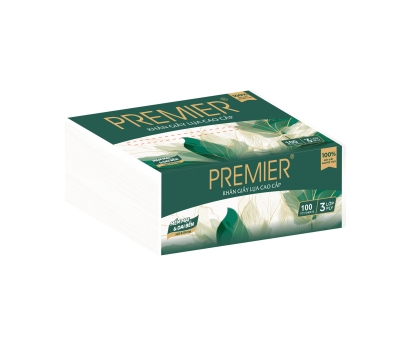  Khăn Giấy Lụa Premier 100 Tờ 